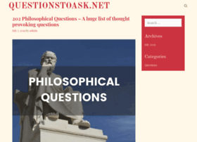 questionstoask.net