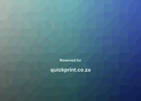 quickprint.co.za