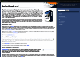 radio.userland.com