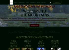 rainiercottages.com