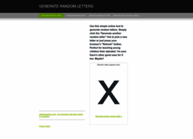 randomlettergenerator.com