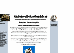 ratgeber-hochzeitsspiele.de