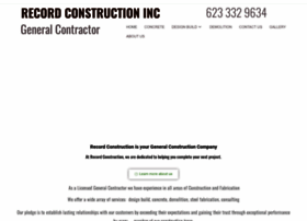 recordconstruction.com