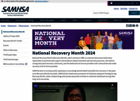 recoverymonth.gov