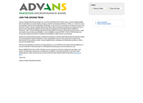 recruit.advanspakistan.com