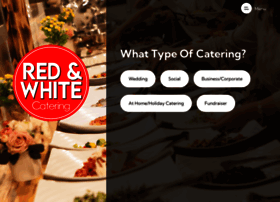 redandwhitecatering.com