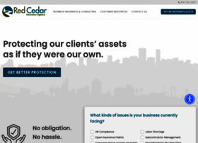 redcedaragency.com