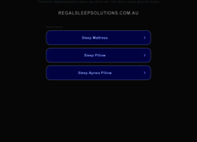 regalsleepsolutions.com.au