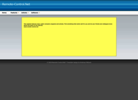 remote-control.net