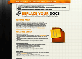 replaceyourdocuments.com