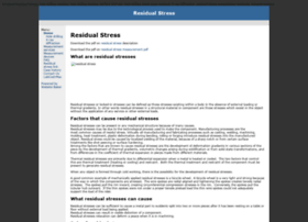 residualstress.org