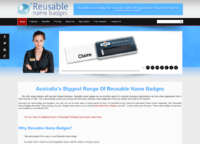 reusablenamebadges.com.au