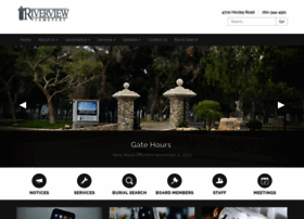 riverviewcemeterydistrict.com