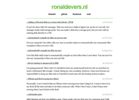 ronaldevers.nl