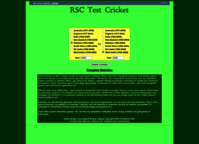 rsctestcricket.com