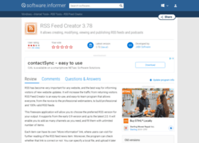 rss-feed-creator.software.informer.com