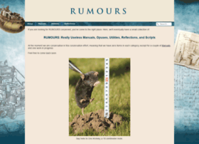 rumours.co.nz