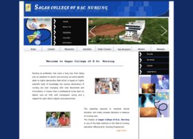 sagarnursingcollege.com