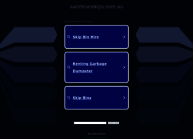 sandmanskips.com.au