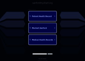 sanfordmychart.org