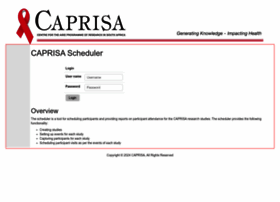 scheduler.caprisa.org