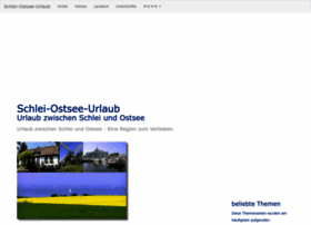 schlei-ostsee-urlaub.de