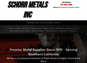 schorrmetals.com