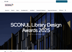 sconul.ac.uk