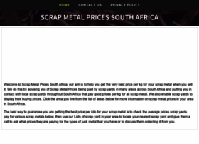 scrapmetalpricessouthafrica.co.za