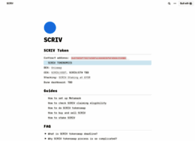 scriv.network