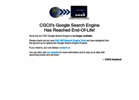 search.cgcii.com