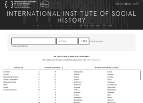 search.iisg.nl