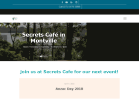 secretscafemontville.com.au