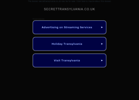 secrettransylvania.co.uk