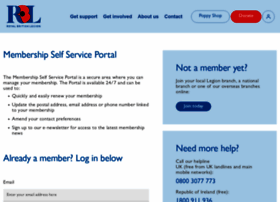 selfservice.britishlegion.org.uk