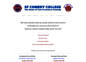 sfcomedycollege.com