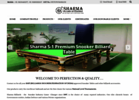 sharmabilliards.com