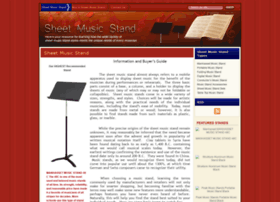 sheetmusicstand.net