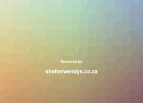 shelterwendys.co.za