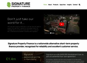 signatureprivatefinance.co.uk