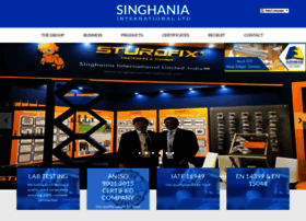 singhaniainternational.com