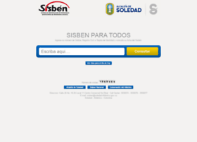 sisbensoledad.gov.co