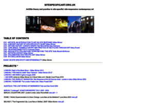 sitespecificart.org.uk