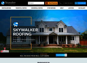 skywalkerroofingnc.com