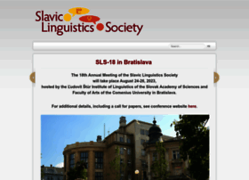 slaviclinguistics.org