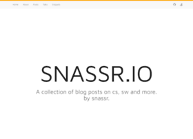 snassr.io