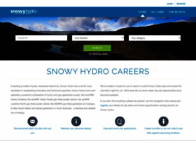 snowyhydrocareers.com.au