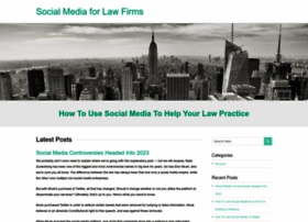 socialmediaforlawfirms.com