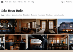 sohohouseberlin.com