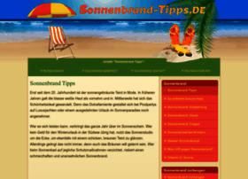 sonnenbrand-tipps.de